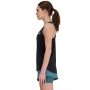 גופיה קצרה ניו באלאנס לנשים New Balance Singlet Athletics Tank - שחור