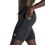 מכנס ברמודה ניו באלאנס לגברים New Balance Sleek Pocket Half Tight - שחור