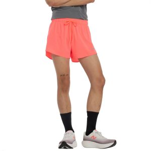 מכנס ספורט ניו באלאנס לנשים New Balance Rc Ultra Light Split Short - ורוד פוקסיה