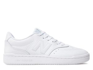 נעלי סניקרס ניו באלאנס לגברים New Balance BB80 - לבן מלא