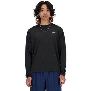 חולצת טי שירט ארוכות ניו באלאנס לגברים New Balance Athletics Long Sleeve - שחור