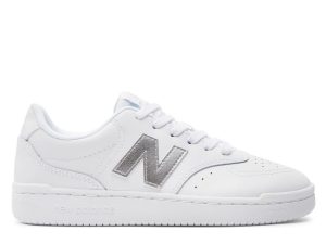 נעלי סניקרס ניו באלאנס לנשים New Balance BBW80 - לבן-אפור