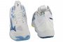 כדור רשת מיזונו לגברים Mizuno Wave Momentum 3 Mid - לבן/כחול/תכלת