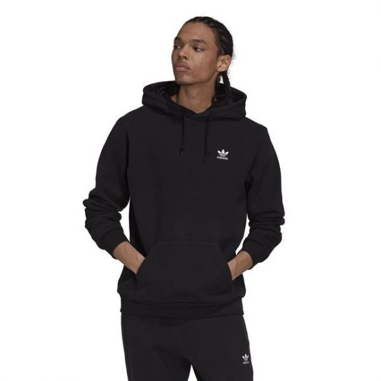 סווטשירט אדידס לגברים Adidas Originals Essential Hoody - שחור