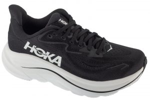 נעלי ריצה הוקה לנשים Hoka One One Clifton 10 Wide - שחור/לבן