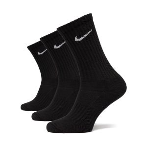גרב נייק לגברים Nike 3pp Value Cotton Crew - שחור
