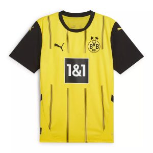 חולצת אימון פומה לגברים PUMA Bvb Home Jersey Replica - צבעוני/שחור