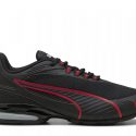 נעלי סניקרס פומה לגברים PUMA Magnetic - שחור/אדום