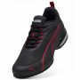 נעלי סניקרס פומה לגברים PUMA Magnetic - שחור/אדום