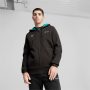 ג'קט ומעיל פומה לגברים PUMA Mapf1 Hooded Sweat Jkt - שחורטורקיז