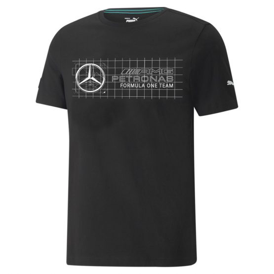 חולצת טי שירט פומה לגברים PUMA Mapf1 Logo Tee - שחור