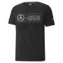 חולצת טי שירט פומה לגברים PUMA Mapf1 Logo Tee - שחור
