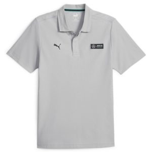 חולצת טי שירט פומה לגברים PUMA Mapf1 Polo Mercedes Team - אפור
