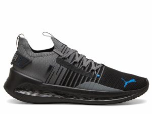 נעלי סניקרס פומה לגברים PUMA Softride Symmetry - אפור/שחור