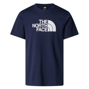 חולצת טי שירט דה נורת פיס לגברים The North Face Easy Tee Summit - כחול כהה