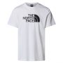 חולצת טי שירט דה נורת פיס לגברים The North Face Easy Tee - לבן הדפס