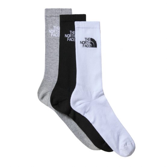 גרב דה נורת פיס לגברים The North Face Mlsprt Sock Csh Crew 3p - צבעוני