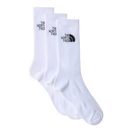גרב דה נורת פיס לגברים The North Face Mlsprt Sock Csh Crew 3p - לבן