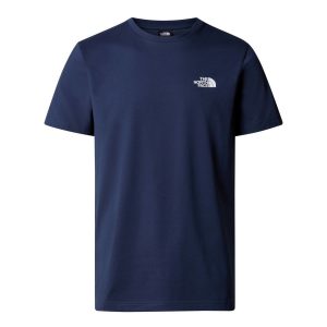 חולצת טי שירט דה נורת פיס לגברים The North Face Simple Dome Tee - כחול