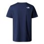 חולצת טי שירט דה נורת פיס לגברים The North Face Simple Dome Tee - כחול