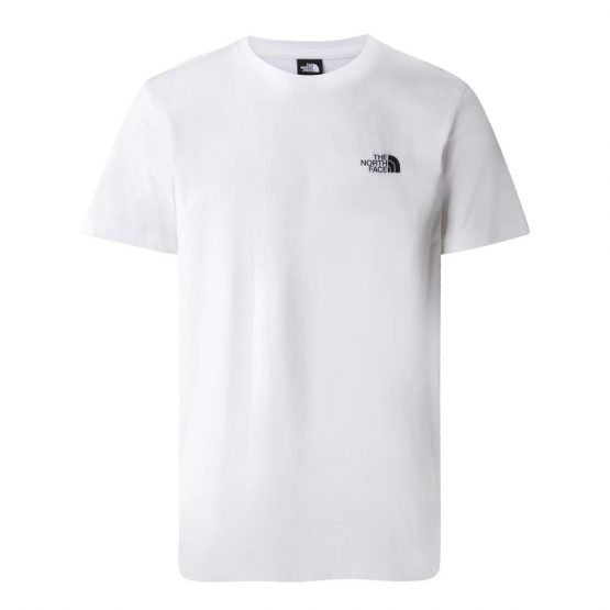 חולצת טי שירט דה נורת פיס לגברים The North Face Simple Dome Tee - לבן