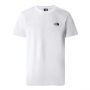 חולצת טי שירט דה נורת פיס לגברים The North Face Simple Dome Tee - לבן