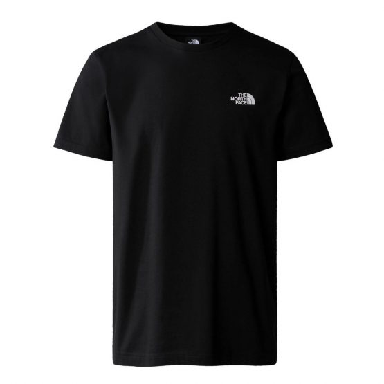 חולצת טי שירט דה נורת פיס לגברים The North Face Simple Dome Tee - שחור