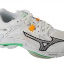 כדור רשת מיזונו לגברים Mizuno  Wave Lightning Z8 - לבן/שחור