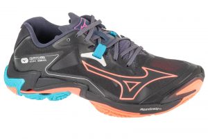 כדור רשת מיזונו לגברים Mizuno  Wave Lightning Z8 - שחור