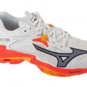 כדור רשת מיזונו לגברים Mizuno  Wave Lightning Z8 - לבן