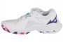 כדור רשת מיזונו לנשים Mizuno  Wave Lightning Z8 - לבן