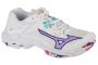 כדור רשת מיזונו לנשים Mizuno  Wave Lightning Z8 - לבן