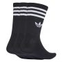 גרב אדידס לגברים Adidas 3s Crew S 3p - שחור