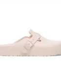 כפכפי בירקנשטוק לנשים Birkenstock Boston Eva Narrow - ורוד בהיר