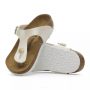 כפכפי בירקנשטוק לנשים Birkenstock Gizeh Bf - לבן פנינה