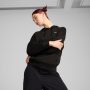 סווטשירט פומה לנשים PUMA Ess Elevated Comfort - שחור