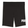 טייץ פומה לנשים PUMA Ess No1 Logo 7 Short Leggings - שחור