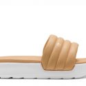 כפכפי פומה לנשים PUMA Karmen Slide Puffy - בז/לבן