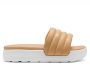 כפכפי פומה לנשים PUMA Karmen Slide Puffy - בז/לבן