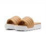 כפכפי פומה לנשים PUMA Karmen Slide Puffy - בז/לבן