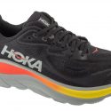 נעלי ריצה הוקה לגברים Hoka One One Clifton 10 - שחור/אפור