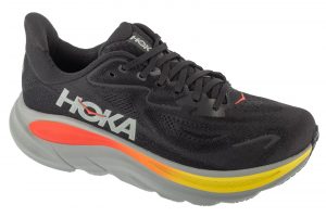 נעלי ריצה הוקה לגברים Hoka One One Clifton 10 - שחור/אפור