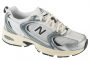 נעלי סניקרס ניו באלאנס לגברים New Balance U530 - לבן-אפור