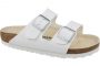 כפכפי בירקנשטוק לגברים Birkenstock Arizona BF - לבן