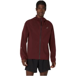 ג'קט ומעיל אסיקס לגברים Asics Metarun - בורדו