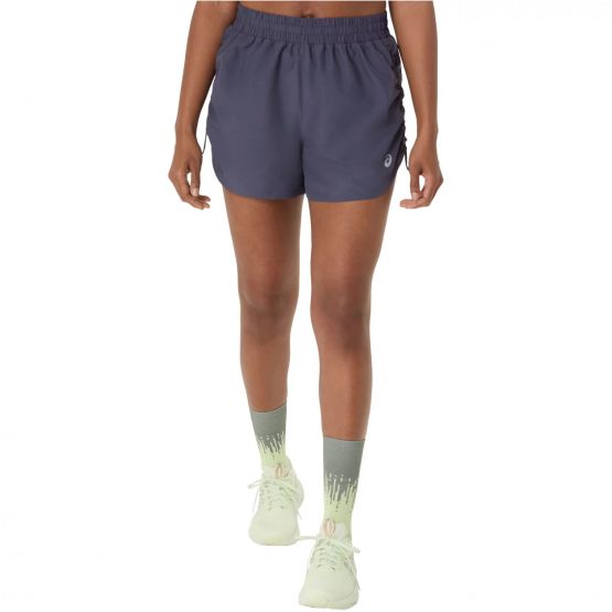 מכנס ספורט אסיקס לנשים Asics Nagino Run Adjustable 4IN - סגול