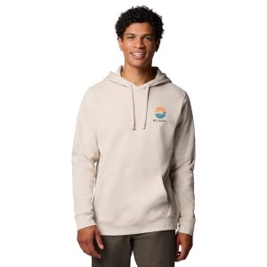 סווטשירט קולומביה לגברים Columbia Trek Graphic - בז'