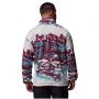 סווטשירט קולומביה לגברים Columbia  Helvetia II Printed Half Snap Fleece - סגוללבן