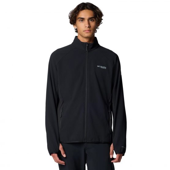 ג'קט ומעיל קולומביה לגברים Columbia  Spectre Ridge Tech Fleece FZ II - שחור