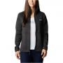 ג'קט ומעיל קולומביה לנשים Columbia  Sweater Weather Full Zip Fleece - שחור/אפור